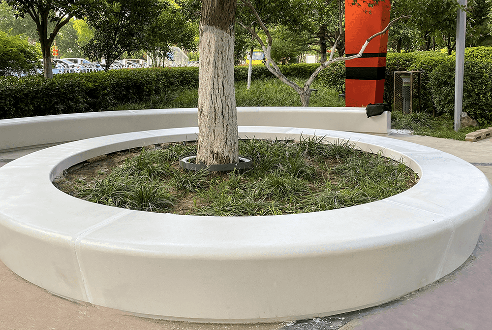 邯鄲滏陽河勞動公園樹池坐凳